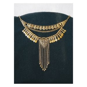 Vintage Dyla Style Chunky Statement Necklace